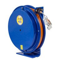 Coxreels EZ-SD-35-1 Spring Rewind Static Discharge Cable Reel | EZ-SD Series | 35' Cable Length | 5/32" Gauge
