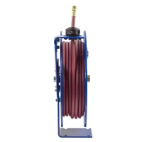 Coxreels P-LPL-430-AL Spring Rewind Hose Reel | Alumi-Pro Series | 1/2" Hose Diameter | 30' Hose Length | 300 Max PSI | Less Hose
