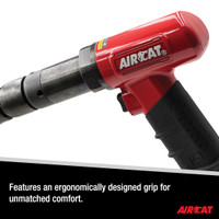Aircat Pneumatic Tools 5250-A-T Super Duty Air Hammer | 0.401" Shank | 2500 BPM | 3 Piston Stroke | Quick Change