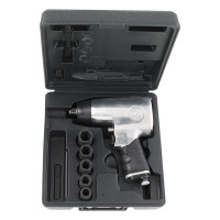 Chicago Pneumatic CP734H Impact Wrench Kit | 1/2" Drive Size | 425 (ft-lbs) Max Torque | 8400 RPM