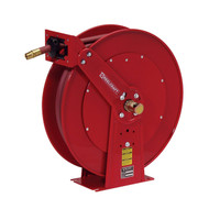 Reelcraft 83050 OLP Heavy Duty Dual Pedestal Hose Reel | 3/4 in. Hose Diameter | 50 Ft. Hose Length | 250 Max PSI