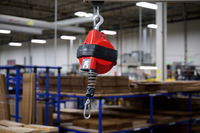 Ingersoll Rand BIDS-22 Intermediate Duty Spring Balancer with Safety Hook | 6.5' Lift | 39.6-48.4 (lbs.) Load Capacity
