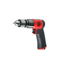 Chicago Pneumatic CP9285C 3/8" Pneumatic Air Drill | Keyed Metal | 0.62 HP | 3,000 RPM | 4.1 (ft-lb) Stall Torque