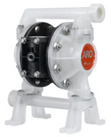 ARO PD05P-ALS-KTT-B Compact Diaphragm Pump | Pro Series | 1/2" Non-Metallic | 14.4 Maximum GPM | PTFE Ball Material