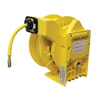Cable reel - L 4500 - Reelcraft Industries, Inc. - self-retracting / with  mounting bracket / steel
