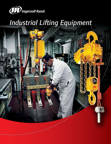 Ingersoll Rand CLK Series Light Industrial Hoists | Mid Capacity Air Hoists with Excellent Load Spotting in a Compact Footprint