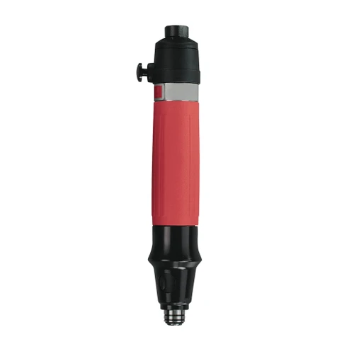 Desoutter SB015-AB1100-S4Q Inline Pneumatic Screwdriver | 1,100 RPM | 3.5-13 (in-lb) Torque Range | Shut-Off Clutch | Push-to-Start