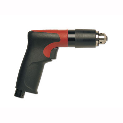 Desoutter DR350-P5500-C8 Pistol Grip Pneumatic Drill | 0.5 HP | 5,500 RPM | 20.4 in.-lbs. | Key Chuck