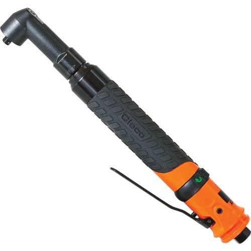 Cleco 19RAS05AM2 Pneumatic Stall Collar Reverse Angle Nutrunner | 19 Series | Lever Start | 850 RPM | 3.8 (ft-lbs) Max Torque