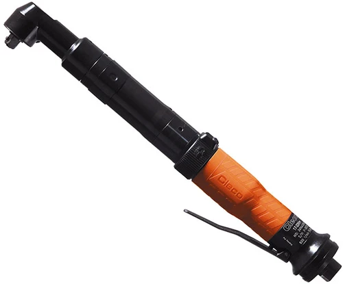 Cleco 34RAS11AL3 Pneumatic Stall Collar Reverse Angle Nutrunner | 34 Series | Lever Start | 1675 RPM | 8.1 (ft-lbs) Max Torque