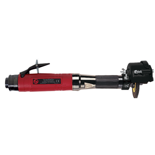 Chicago Pneumatic CP3119-123X Straight Wheel Grinder | 1.2 HP | 12,000 RPM | 3" Max Wheel Capacity | Steel Housing