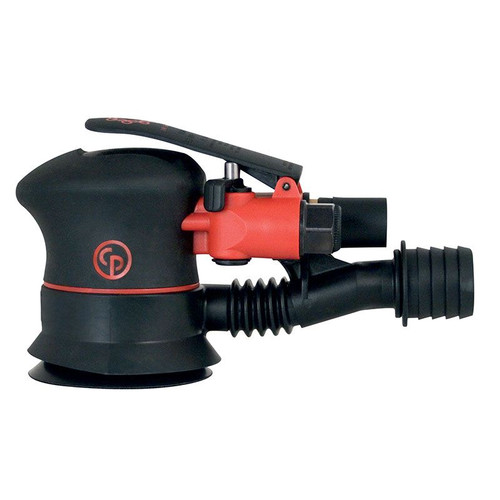 Chicago Pneumatic CP7225CVE-3 Random Orbital Palm Sander | 0.28 HP | 3" Pad | 3/32" Orbit | 12,000 RPM | Central Vacuum