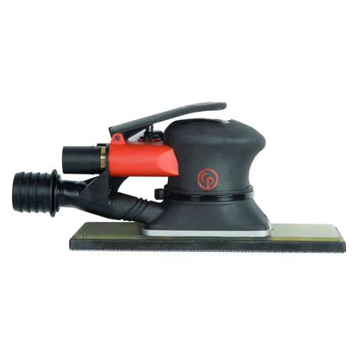 Chicago Pneumatic CP7264CVE Jitterbug Rectangle Sander | 0.3 HP | 10,000 RPM | 2-3/4"x7-3/4 Pad | 3/32" Orbital | Central Vacuum