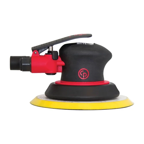 Chicago Pneumatic CP7215E Pneumatic Orbital Sander | 0.3 HP | 6" Pad Size | 3/32" Orbit Size | 12,000 RPM