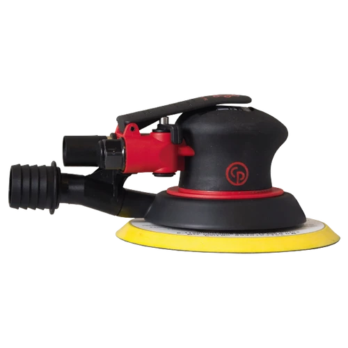 Chicago Pneumatic CP7255CVE Pneumatic Orbital Sander | 0.3 HP | 6" Pad Size | 3/16" Orbit Size | 12,000 RPM