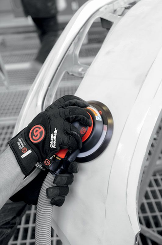 Chicago Pneumatic CP7255CVE Pneumatic Orbital Sander | 0.3 HP | 6" Pad Size | 3/16" Orbit Size | 12,000 RPM