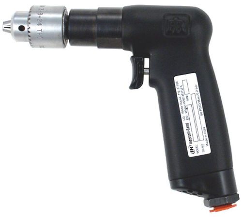 Ingersoll Rand 1P38ST4 Pneumatic Air Drill | Pistol Grip | 0.19 HP | 3,800 RPM | 20.4 (in-lbs) Max Torque | Trigger-Start