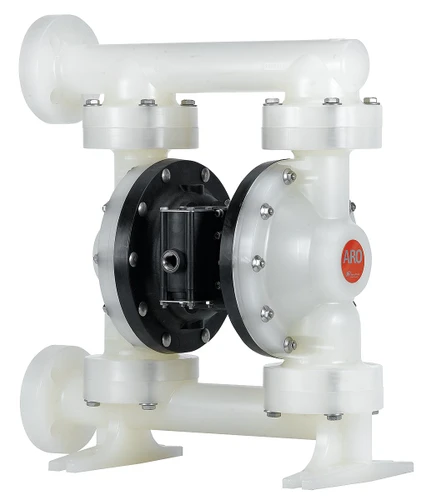 ARO PD20P-FPS-PAA Standard Air Operated Diaphragm Pump | Expert Series | 2" Non-Metallic | 184 (GPM) Max Flow | Santoprene Ball Material