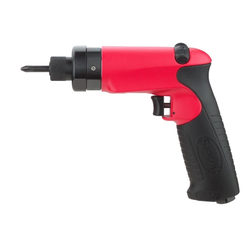 Sioux Tools SSD6P20S Stall Pistol Grip Screwdriver | Shuttle Reverse | .6 HP | 2000 RPM | 55 in.-lb. Max Torque