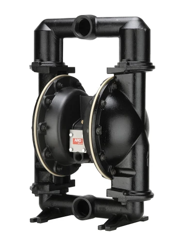 ARO 666250-9C9-C Pro Series Air Operated Diaphragm Pump | 2" Metallic | 172 Maximum GPM | Hytrel Ball Material