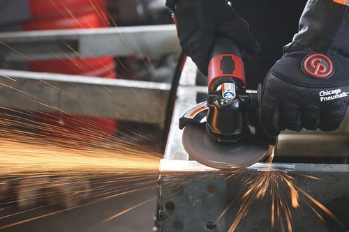 Chicago Pneumatic CP7545-C Angle Wheel Grinder | 1.13 HP | 12,000 RPM | 4.5" Max Wheel Capacity | 3/8-24" UNF Thread Size