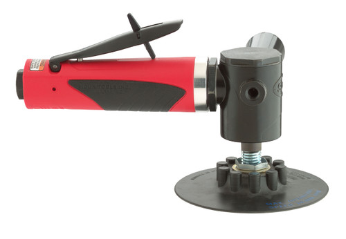 Sioux Tools SAS10S125 Heavy Duty Head Right Angle Sander | 1 HP | 5" Pad | 12,000 RPM | Rear Exhaust