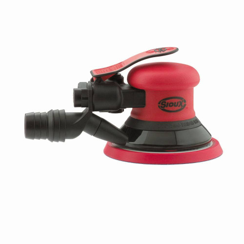 Sioux Tools RO2512-60FRH Random Orbital Sander | 0.25 HP | 6" Pad | 3/32" Orbit | 12,000 RPM | Remote Vacuum