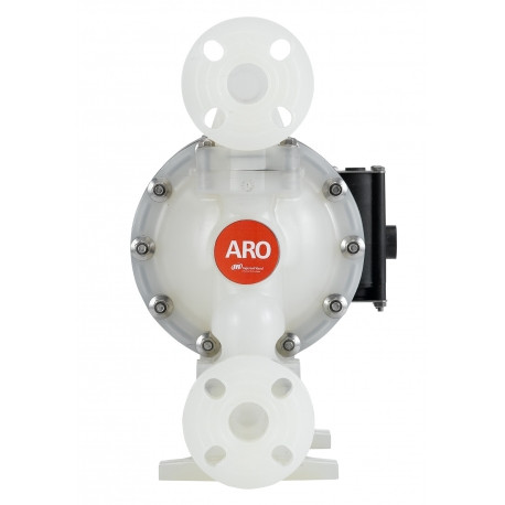 ARO PD10P-APS-HAA Air Operated Diaphragm Pump | Expert Series | 1" Non-Metallic | 53 Maximum GPM | Santoprene Ball Material