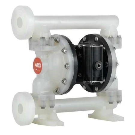ARO PD10P-APS-PTT Air Operated Diaphragm Pump | Expert Series | 1" Non-Metallic | 53 Maximum GPM | PTFE Ball Material