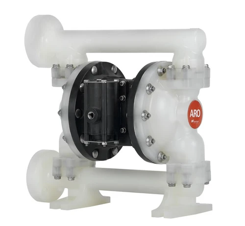 ARO PD10P-FPS-PVV Air Operated Diaphragm Pump | Expert Series | 1" Non-Metallic | 53 Maximum GPM | Viton Ball Material