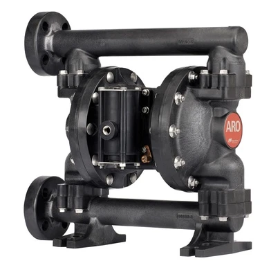 ARO PD10E-FES-PGG Air Operated Diaphragm Pump | Expert Series | 1" Non-Metallic | 53 Maximum GPM | Nitrile Ball Material
