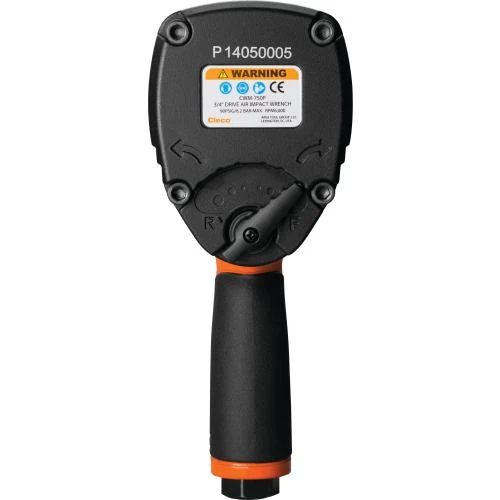 Cleco CWM-375R Pneumatic Impact Wrench | CWM Metal Housing Series | 12,000 RPM | 1,400 BPM | 3/8" Retaining Ring Drive | 340 (ft-lbs) Max Torque
