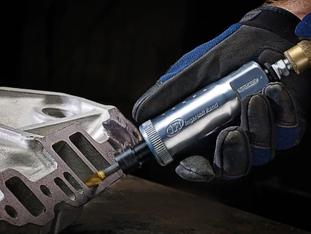 Ingersoll Rand 409 Straight Air Die Grinder | 0.5 HP | 27,000 RPM | 1/4" Collet | Front Exhaust