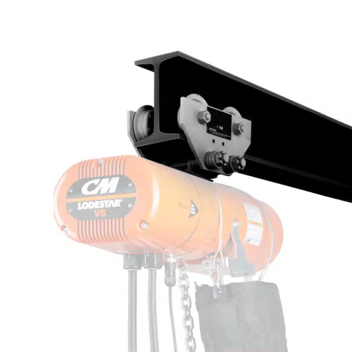 CM Lodestar 3569 Low Headroom Trolley | 635 Series | 24" Minimum Radius Curve | 2 Ton Rated Capacity
