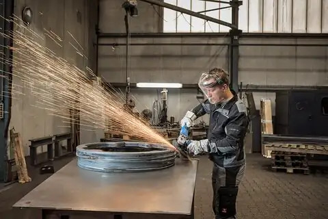 Pferd 61028 SG STEEL Type 27 Grinding Wheel | 5" Diameter | 7/8" Arbor Hole | 1/4" Thickness | Sold by Box of 10