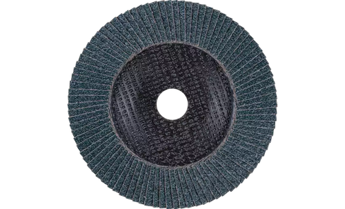 Pferd 62189 Polifan Flap Disc | 7/8" Arbor Hole | 6" Diameter | Zirconia Alumina 60 Grit | Type 29 | Sold by Box of 10
