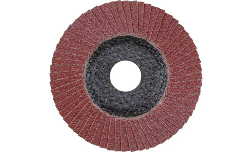 Pferd 62302 SG Steelox Polifan Flap Disc | 5/8-11" Arbor Hole | 4-1/2" Diameter | Aluminum Oxide 40 Grit | Type 29 | Sold by Box of 10