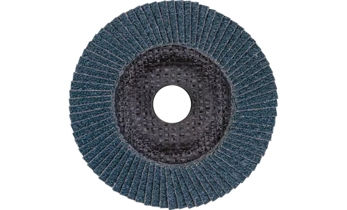 Pferd 62325 Polifan Flap Disc | 5/8-11" Arbor Hole | 5" Diameter | Zirconia Alumina 40 Grit | Type 29 | Sold by Box of 10