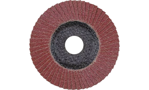Pferd 62304 SG Steelox Polifan Flap Disc | 5/8-11" Arbor Hole | 4-1/2" Diameter | Aluminum Oxide 80 Grit | Type 29 | Sold by Box of 10