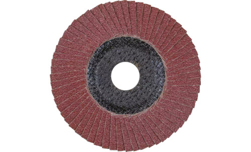 Pferd 62216 SG Steelox Polifan Flap Disc | 7/8" Arbor Hole | 5" Diameter | Aluminum Oxide 120 Grit | Type 29 | Sold by Box of 10