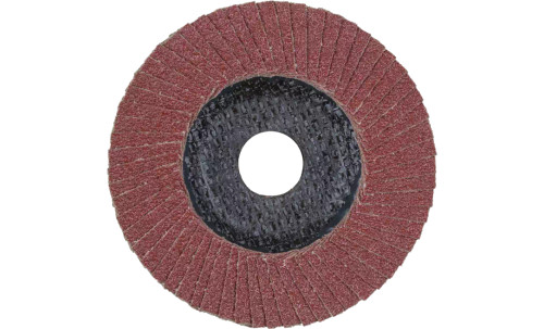 Pferd 62252 SG Steelox Polifan Flap Disc | 5/8-11" Arbor Hole | 4-1/2" Diameter | Aluminum Oxide 60 Grit | Type 27 | Sold by Box of 10