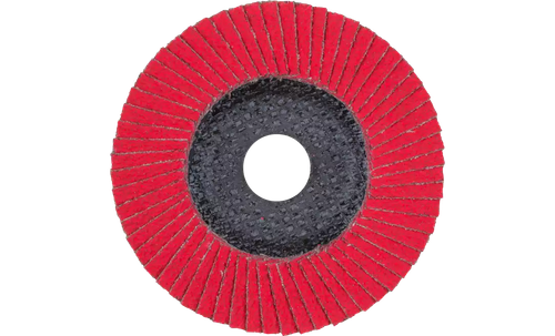 Pferd 62293 Polifan Flap Disc | 5/8-11" Arbor Hole | 5" Diameter | Zirconia Alumina 120 Grit | Type 29 | Sold by Box of 10
