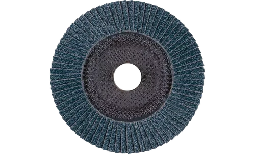 Pferd 63035 Polifan Flap Disc | 5/8-11" Arbor Hole | 5" Diameter | Zirconia Alumina 40 Grit | Type 29 | Sold by Box of 10