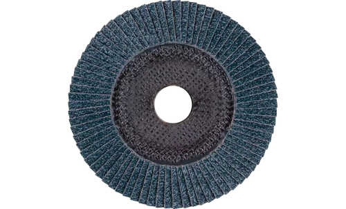 Pferd 60632 Polifan Flap Disc | 7/8" Arbor Hole | 5" Diameter | Zirconia Alumina 36 Grit | Type 29 | Sold by Box of 10