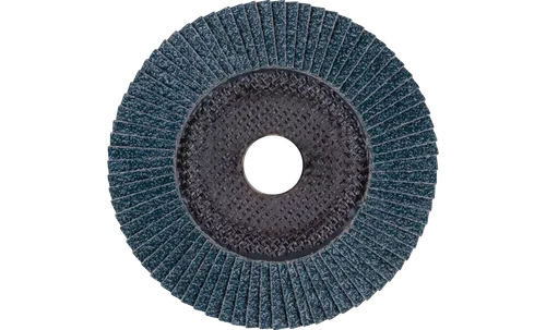 Pferd 60664 Polifan Flap Disc | 5/8-11" Arbor Hole | 5" Diameter | Zirconia Alumina 80 Grit | Type 29 | Sold by Box of 10