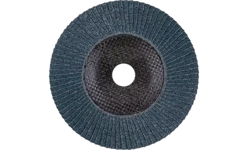 Pferd 60640 Polifan Flap Disc | 7/8" Arbor Hole | 6" Diameter | Zirconia Alumina 40 Grit | Type 29 | Sold by Box of 10