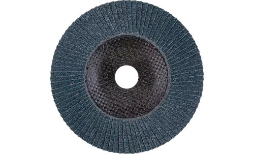 Pferd 60642 Polifan Flap Disc | 7/8" Arbor Hole | 6" Diameter | Zirconia Alumina 60 Grit | Type 29 | Sold by Box of 10