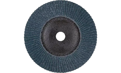 Pferd 60646 Polifan Flap Disc | 7/8" Arbor Hole | 7" Diameter | Zirconia Alumina 36 Grit | Type 29 | Sold by Box of 10