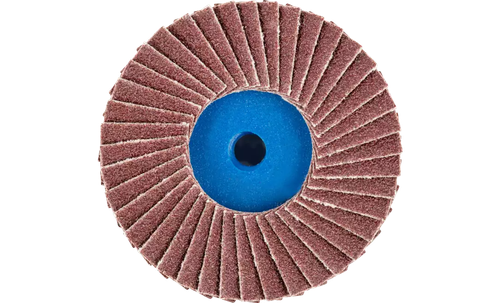 Pferd 42804 Mini Polifan Flap Disc | Arbor Hole | 2" Diameter | Aluminum Oxide 80 Grit | Type CD | Sold by Box of 10