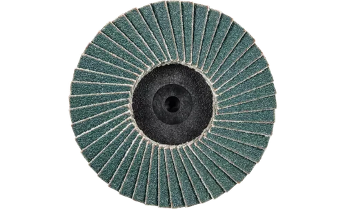 Pferd 42927 Mini Polifan Flap Disc | 2" Diameter | Zirconia Alumina 120 Grit | Type CDR | Sold by Box of 10